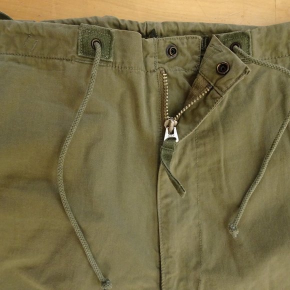 ABERCROMBIE & FITCH 092 Paratrooper M51 Cargo Pants SIZE Large Military OD Green - Picture 5 of 13